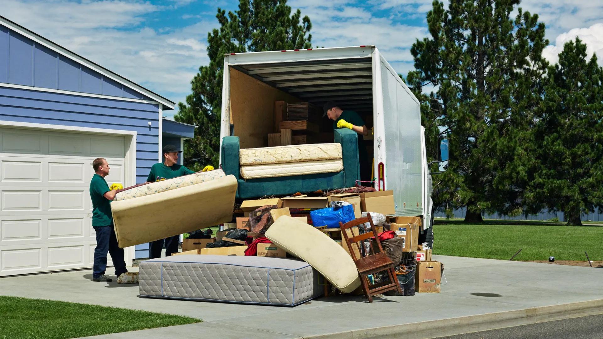 Junk Removal — Breath Out Moving, Seattle